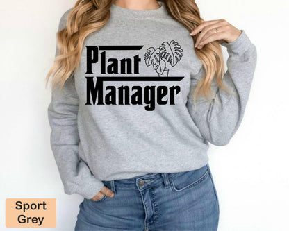 Funny Plant Manager Shirt, Gardener Gift