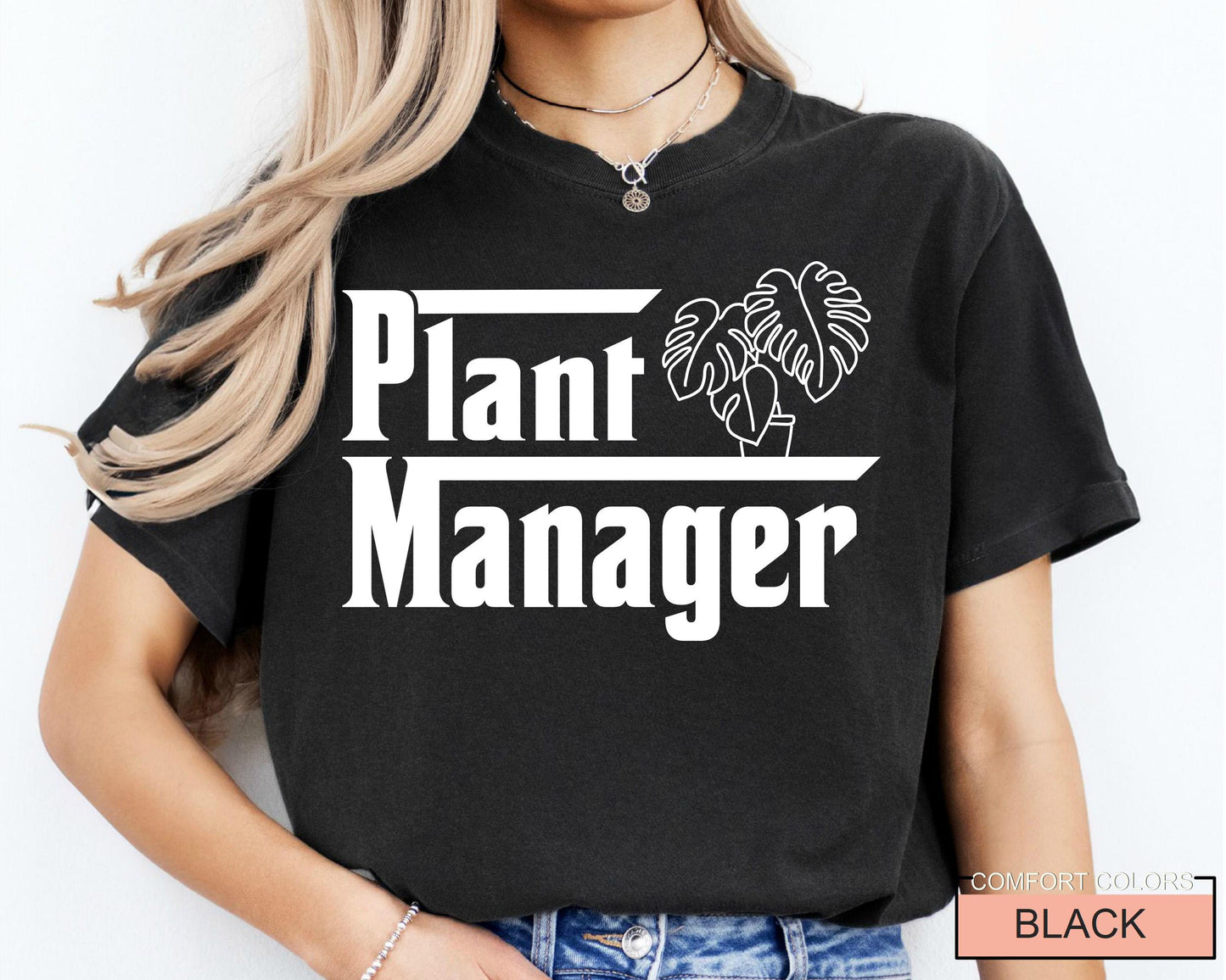 Funny Plant Manager Shirt, Gardener Gift