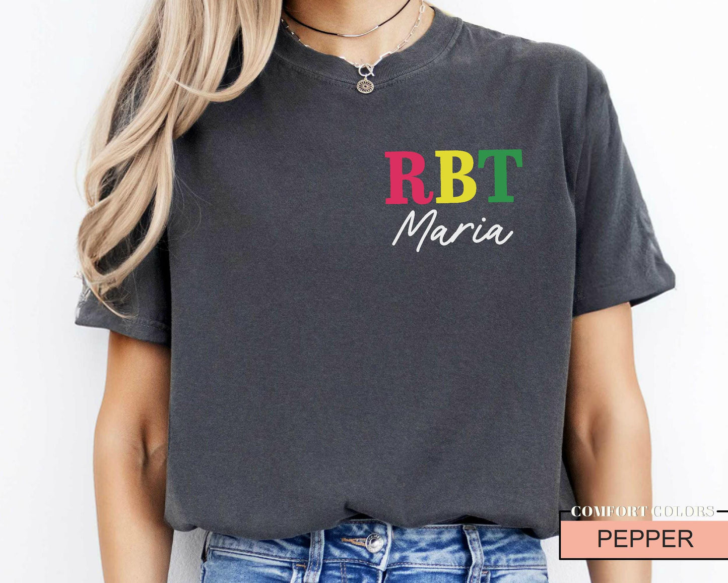 Personalized RBT Shirt: Custom Name Registered Behavior Technician Gift