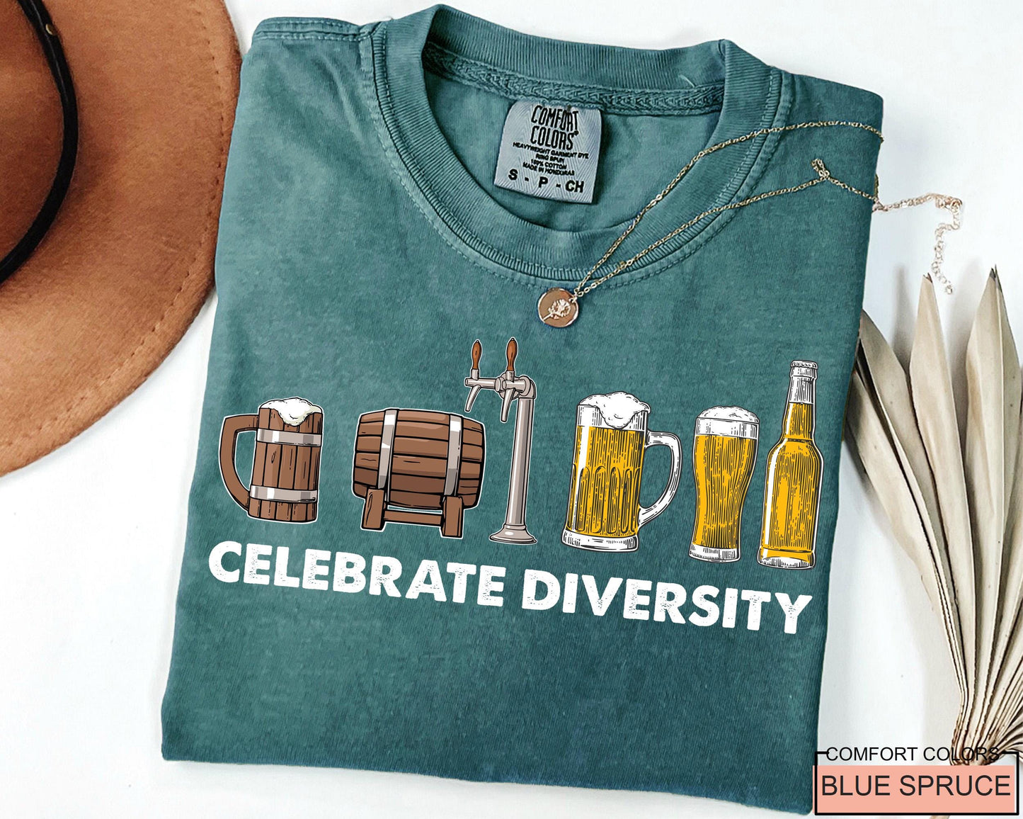 Celebrate Diversity Beer Shirt: Funny Craft Beer Lover Gift