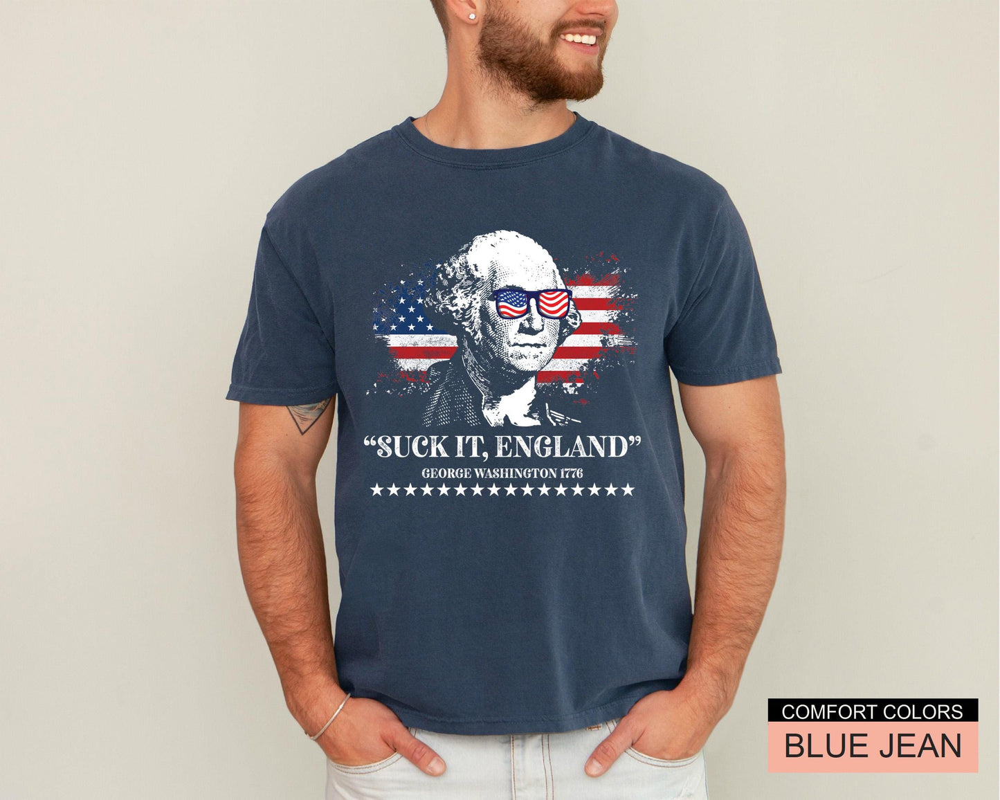 Funny 4th of July George Washington T-Shirt