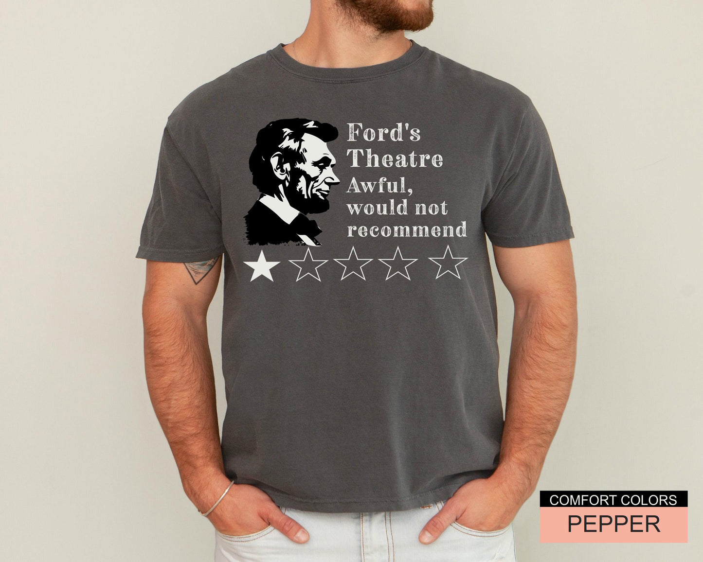 Funny Abraham Lincoln T-Shirt: Ford's Theatre Review