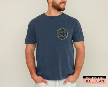 Rad Dad Camo Pocket Print Shirt, Father's Day Gift