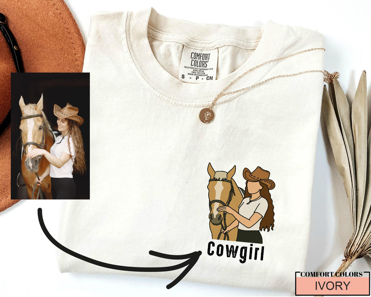Western Cowgirl Shirt: Vintage Rodeo Pocket Design