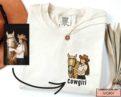 Western Cowgirl Shirt: Vintage Rodeo Pocket Design