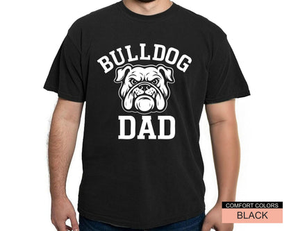 Bulldog Dad T-Shirt: English Bulldog Lover Gift