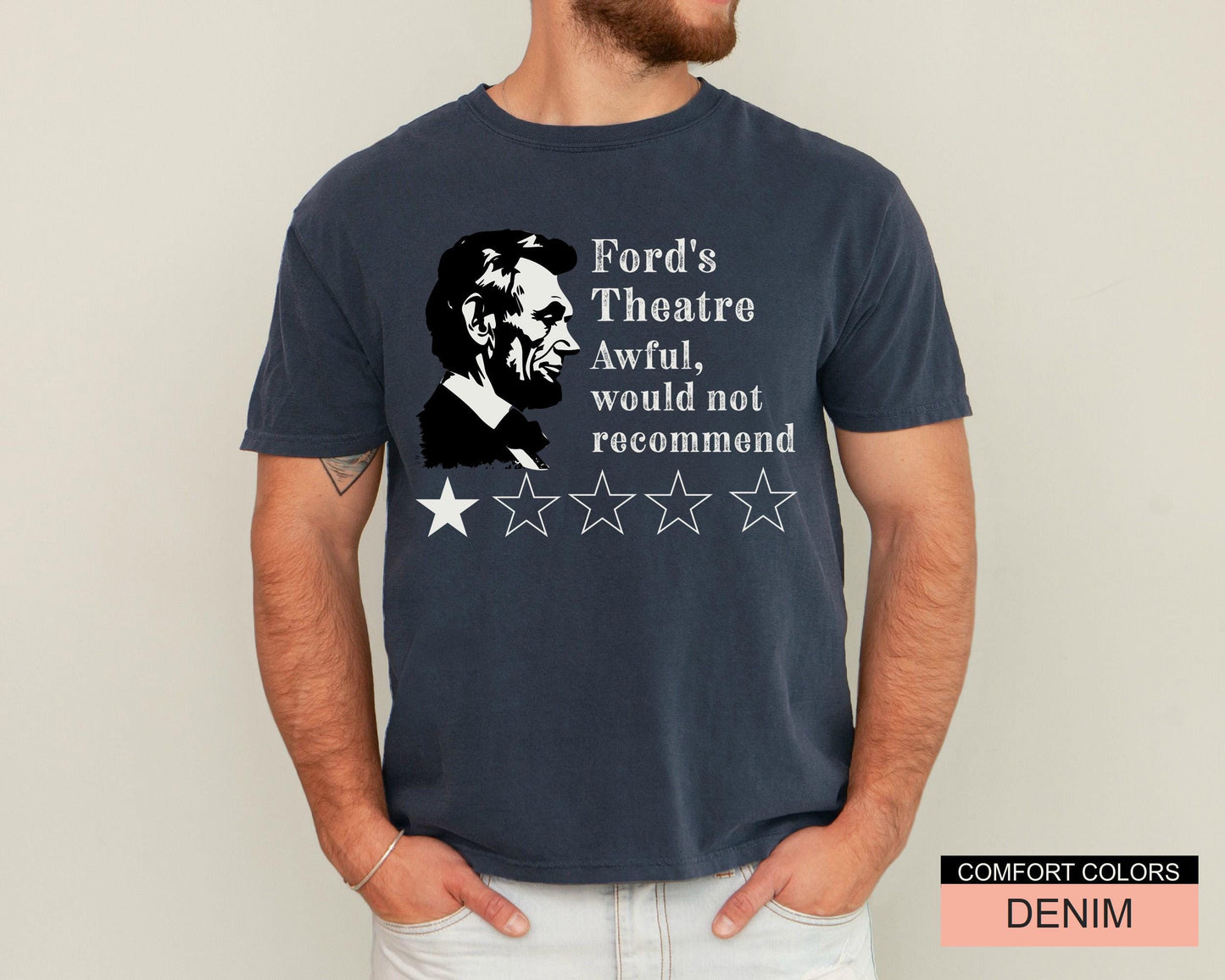 Funny Abraham Lincoln T-Shirt: Ford's Theatre Review