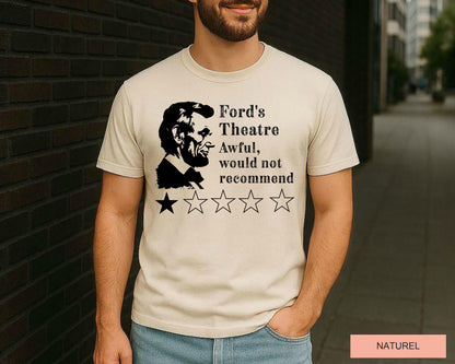 Funny Abraham Lincoln T-Shirt: Ford's Theatre Review