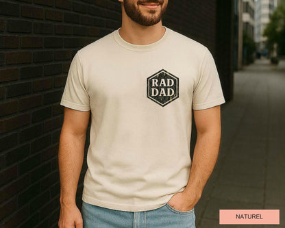 Rad Dad Camo Pocket Print Shirt, Father's Day Gift