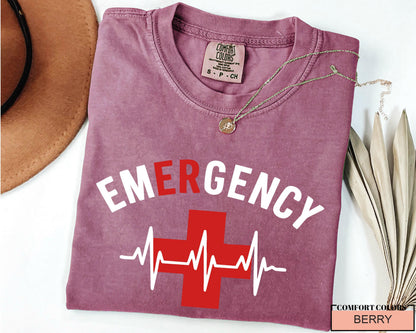 Emergency Shirt, ER Nurse Shirt, Emergency Medicine Nurse, Emergency Department Nurse Gift, Emergency Room Shirt, RN Shirt, Nurse Gift