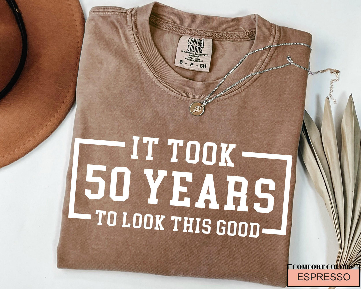 Personalized 50th Birthday Shirt: Custom Year, Good Looks