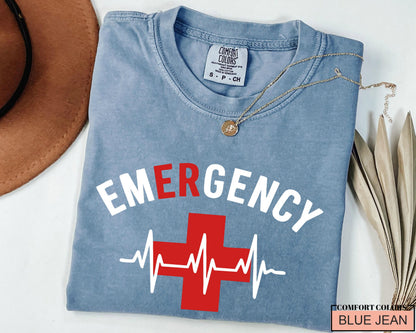 Emergency Shirt, ER Nurse Shirt, Emergency Medicine Nurse, Emergency Department Nurse Gift, Emergency Room Shirt, RN Shirt, Nurse Gift