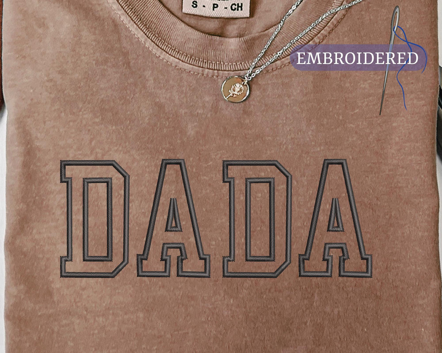 Embroidered Dada Shirt - First Time Father Outfit