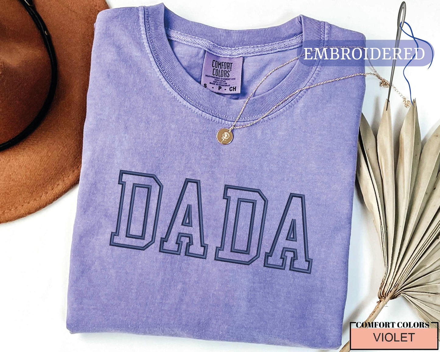 Embroidered Dada Shirt - First Time Father Outfit