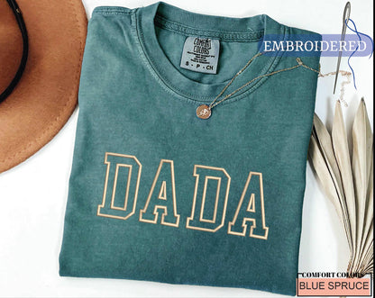Embroidered Dada Shirt - First Time Father Outfit