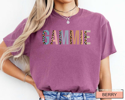 Gammie Shirt, Mother's Day Gift, Grandma Tee