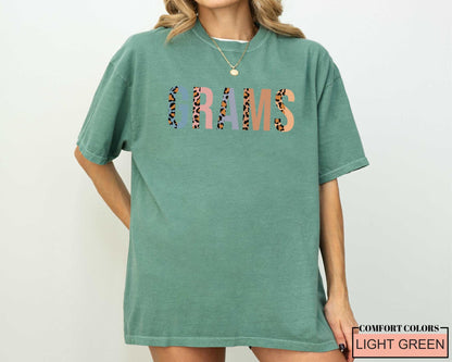 Grams Shirt, Leopard Print Grandma Tee, Mothers Day Gift