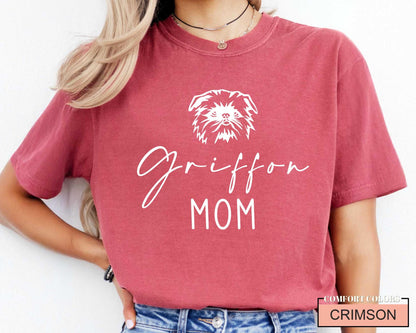 Brussels Griffon Mom T-Shirt: Griffon Bruxellois Shirt