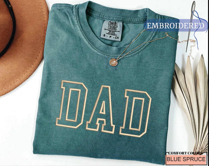 Dad Embroidered Shirt - Father's Day Gift