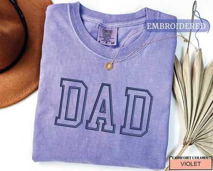 Dad Embroidered Shirt - Father's Day Gift