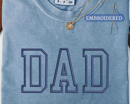 Dad Embroidered Shirt - Father's Day Gift