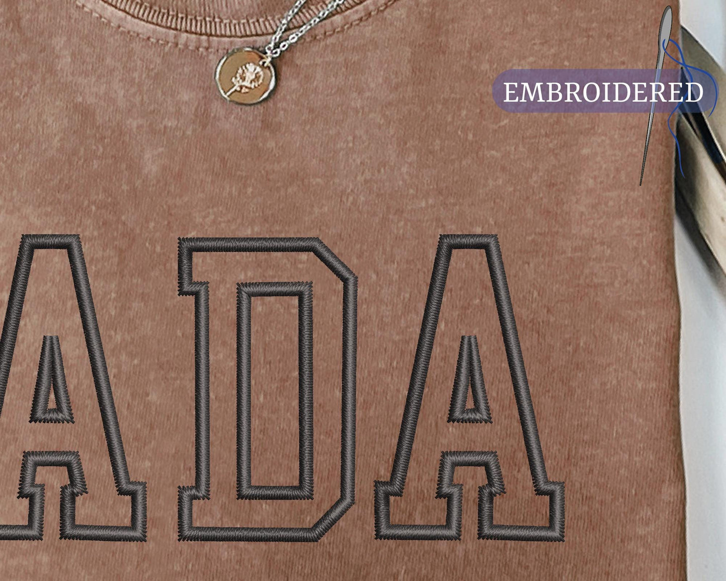 Embroidered Dada Shirt - First Time Father Outfit