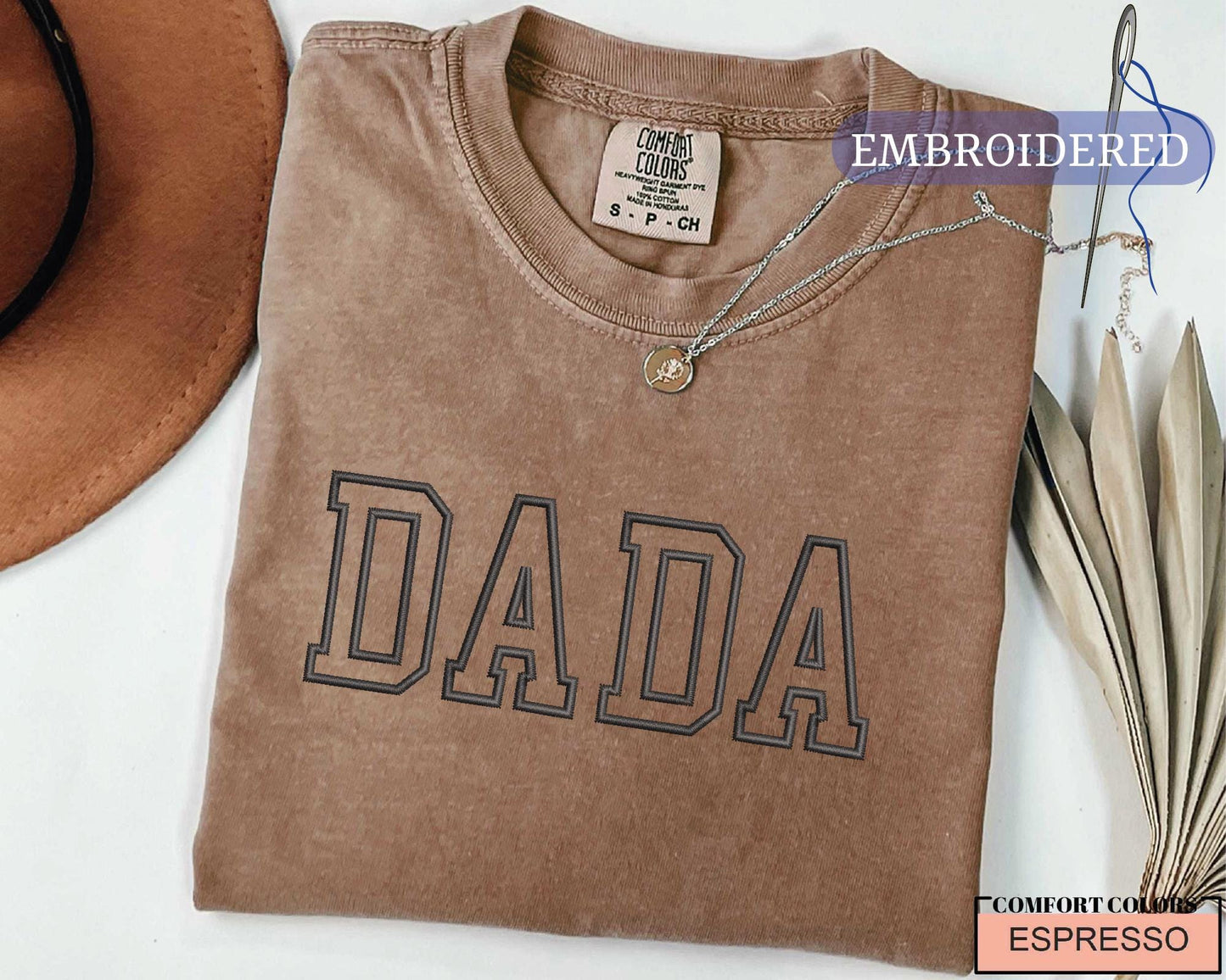 Embroidered Dada Shirt - First Time Father Outfit