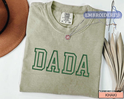 Embroidered Dada Shirt - First Time Father Outfit