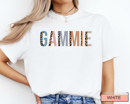 Gammie Shirt, Mother's Day Gift, Grandma Tee