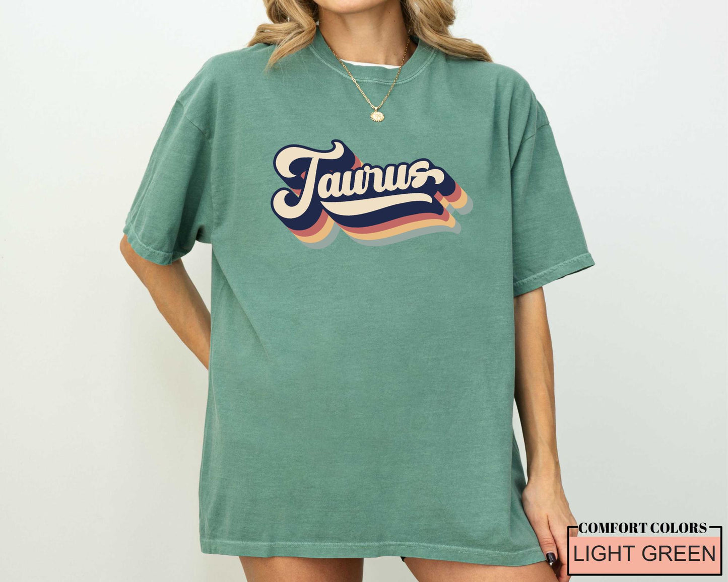 Retro Taurus Zodiac T-Shirt: Unisex Birthday Gift
