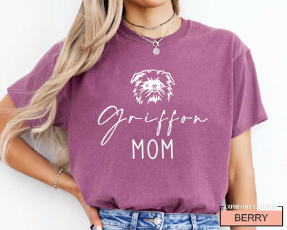 Brussels Griffon Mom T-Shirt: Griffon Bruxellois Shirt