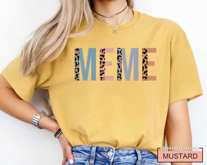 Meme Grandma T-Shirt, Mother's Day Gift