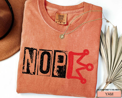 Nope No Kings in America Shirt - Political Anti Trump Outfit