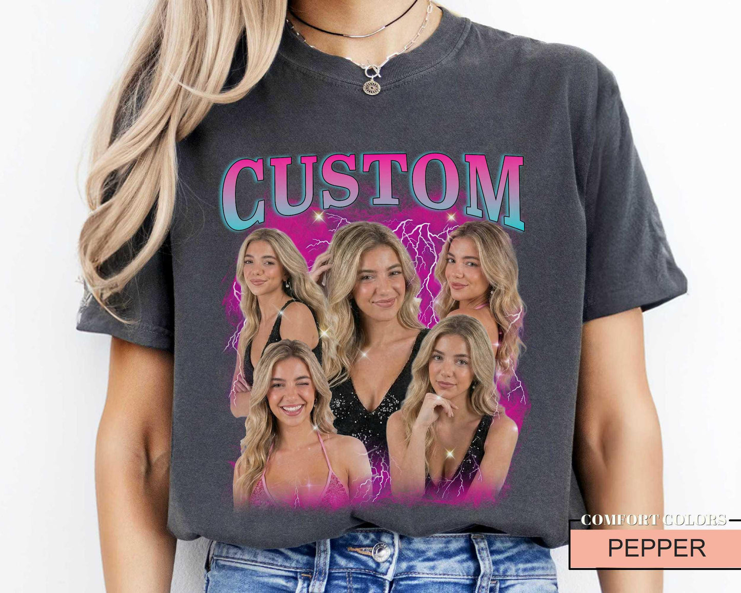 Custom Shirt, Personalized Face Shirt, Custom Valentines Day Tshirt
