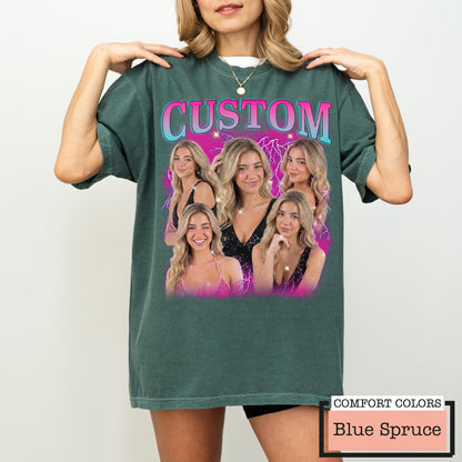 Custom Shirt, Personalized Face Shirt, Custom Valentines Day Tshirt