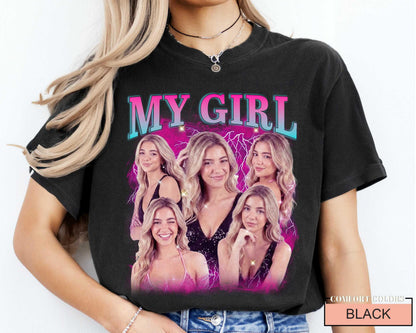 Girlfriend Shirt,Boyfriend T-Shirt, Face Shirt, Valentines Day Shirt