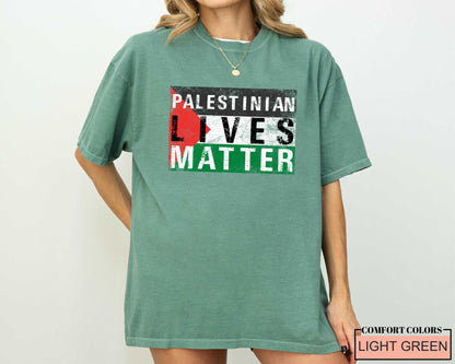 Palestinian Lives Matter T-Shirt: Free Palestine Shirt