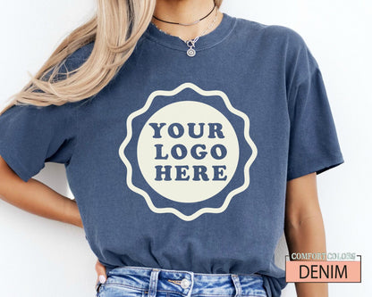 Custom Logo Comfort Colors T-Shirt