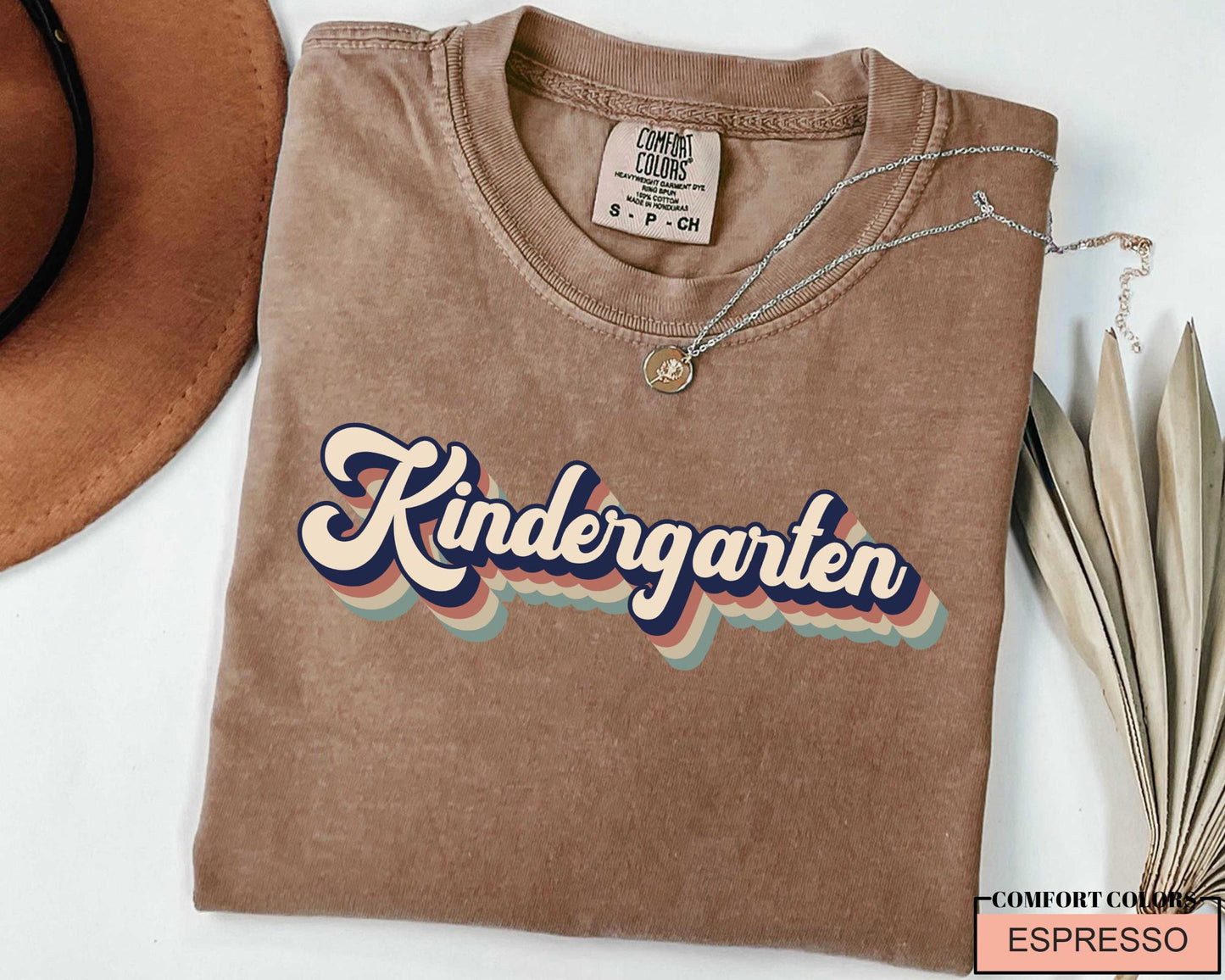 Retro Kindergarten Teacher Shirt Unisex