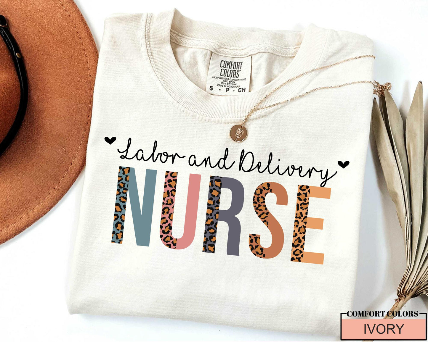 Labor and Delivery Nurse T-Shirt: Christmas LD Nurse Gift
