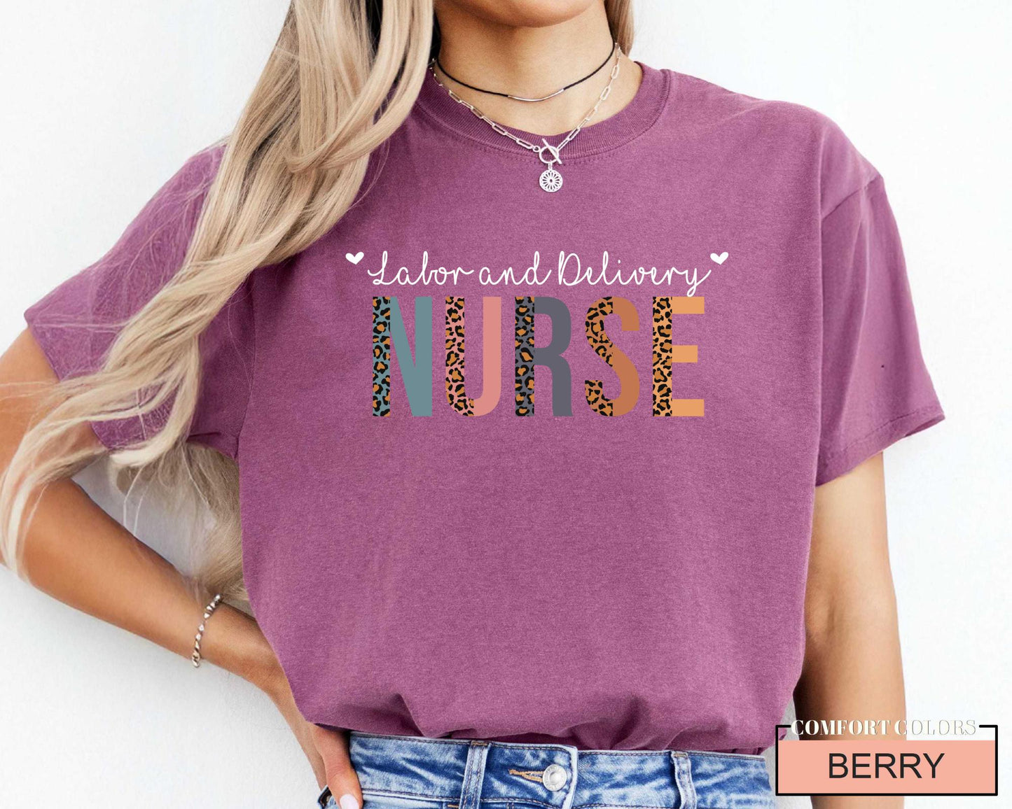 Labor and Delivery Nurse T-Shirt: Christmas LD Nurse Gift