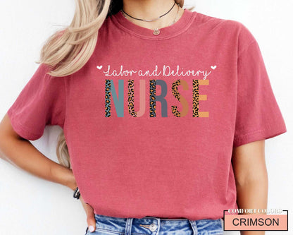 Labor and Delivery Nurse T-Shirt: Christmas LD Nurse Gift