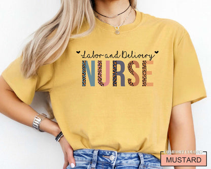 Labor and Delivery Nurse T-Shirt: Christmas LD Nurse Gift