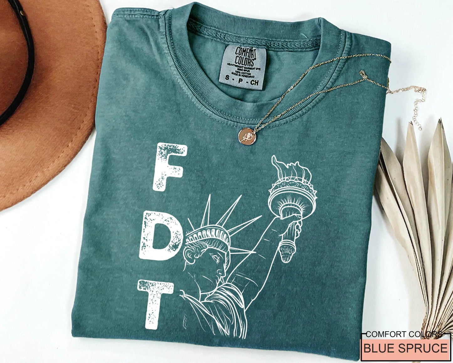 FDT Statue of Liberty Shirt, Political Statement Tee for Activists, Resist Protest Gift