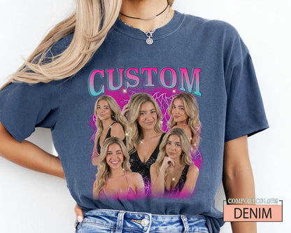 Custom Shirt, Personalized Face Shirt, Custom Valentines Day Tshirt