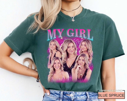 Girlfriend Shirt,Boyfriend T-Shirt, Face Shirt, Valentines Day Shirt
