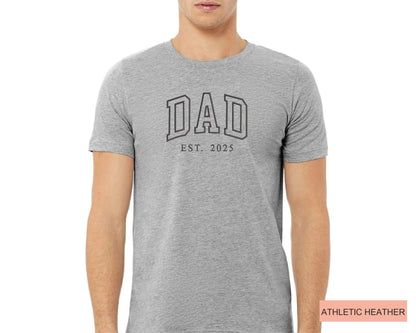 Embroidered Dad Established Shirt, Father's Day Present