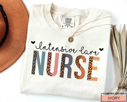 Intensive Care Nurse Shirt,  ICU Nurse Christmas Gift