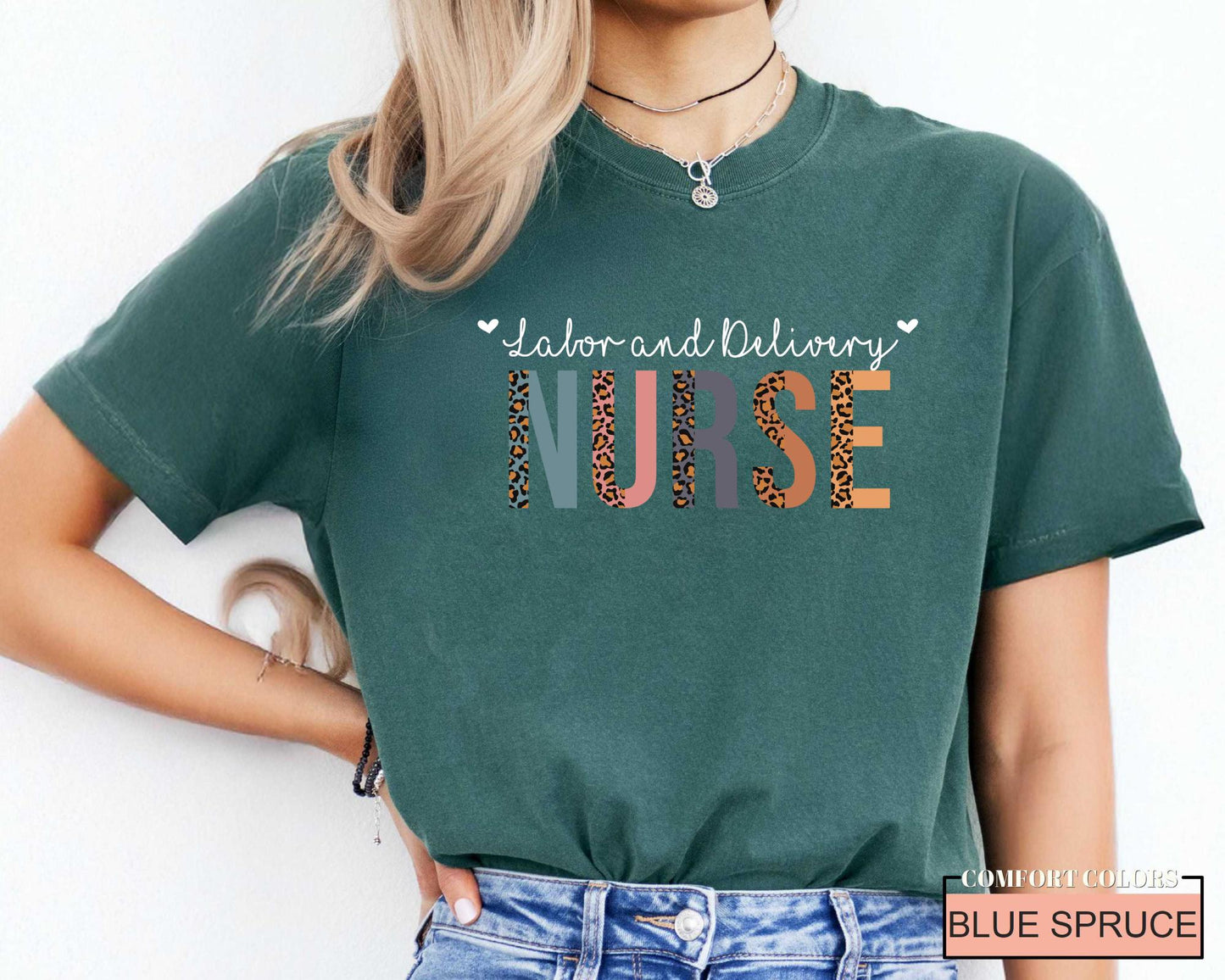 Labor and Delivery Nurse T-Shirt: Christmas LD Nurse Gift