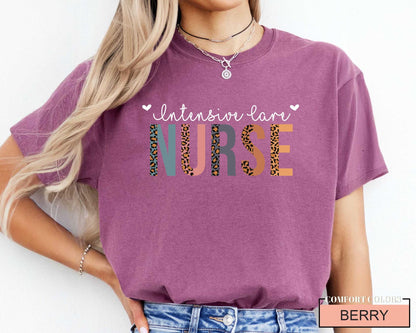 Intensive Care Nurse Shirt,  ICU Nurse Christmas Gift